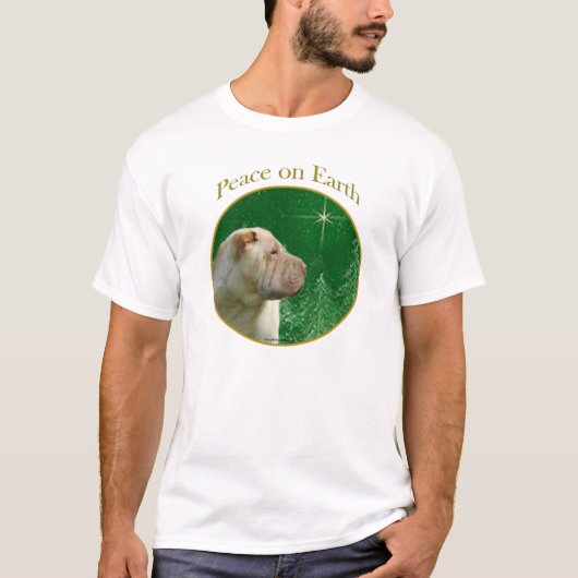 Chinese Shar-Pei vrede T-shirt (Voorkant)