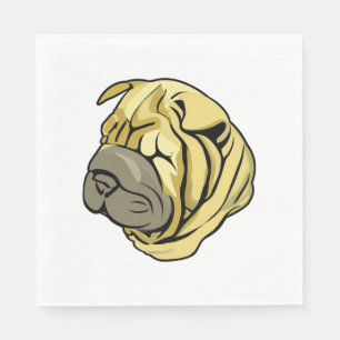 Chinese Sharpei Hond Bruin Shar Pei Servet