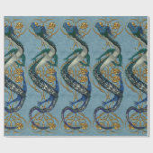 Chinese sierdraak cadeaupapier (Vlak)
