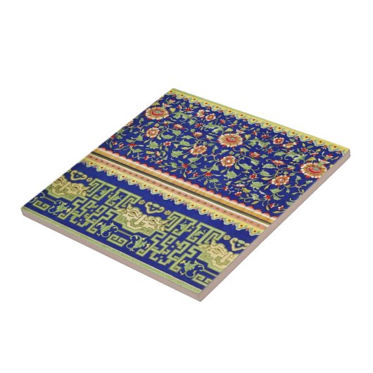  Chinese sierkunst Tegeltje (Zijkant)