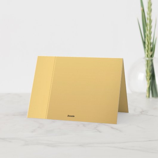 Chinese Slang Jaar 2025 Elegant Monogram HGC Feestdagen Kaart (Achterkant)