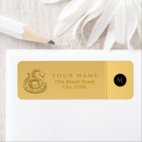 Chinese Slang Jaar 2025 Elegant Monogram RAL1