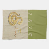 Chinese Slang Jaar 2025 Kies kleur KT2 Theedoek (Horizontaal)