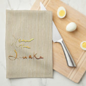 Chinese Slang Jaar 2025 Kies kleur KT Theedoek (Quarter Fold)