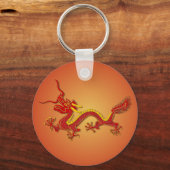Chinese Sleutelhanger voor rode en gouddraken (Voorkant)