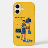 Chinese software-engineer die basketbal speelt URM Case-Mate iPhone Case (Achterkant)