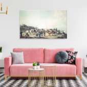 Chinese soldaten canvas afdruk (Insitu (Woonkamer))