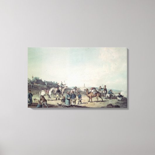 Chinese soldaten canvas afdruk (Voorkant)