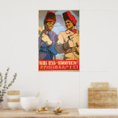 Chinese-Sovjet Vriendschapspropagandaposter Onze Poster (Keuken)