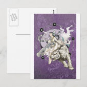 Chinese Spirit van de Tiger Briefkaart (Voorkant / Achterkant)