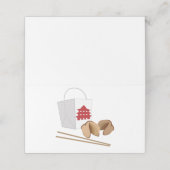 Chinese start plaatskaartje (Buitenkant ongevouwen)