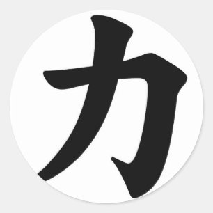 Chinese sterkte Sticker