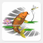 Chinese Sticker Koi Artwork (Voorkant)