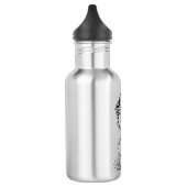 Chinese stijldraak B&W Waterfles (Links)