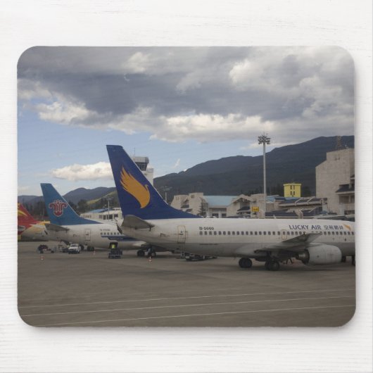 Chinese straalvliegtuigen voor huishoudelijk gebru muismat (Voorkant)