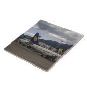 Chinese straalvliegtuigen voor huishoudelijk gebru tegeltje (Zijkant)