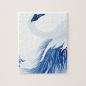 Chinese swan wings pattern legpuzzel (Verticaal)