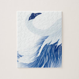 Chinese swan wings pattern legpuzzel