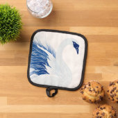 Chinese swan wings pattern (Persnalize) Pannenlap (Top down)