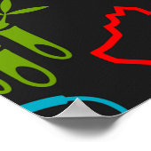 Chinese symbolen poster (Hoek)