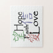 "Chinese symbolen" puzzel Legpuzzel (Verticaal)