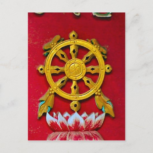 Chinese symboliek briefkaart (Voorkant)