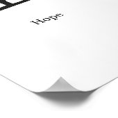 'Chinese symbols'  poster (Hoek)