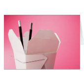 Chinese Takeout in roze (Voorkant Horizontaal)