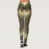 Chinese Tattoo voor boomdraak Leggings (Achterkant)
