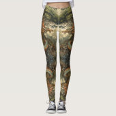 Chinese Tattoo voor boomdraak Leggings (Voorkant)