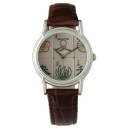 Chinese tegels horloge