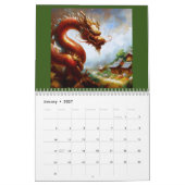 Chinese tekeningen 2 kalender (Jan 2027)