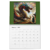 Chinese tekeningen 2 kalender (Feb 2027)
