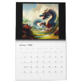 Chinese tekeningen 3 kalender (Jan 2026)