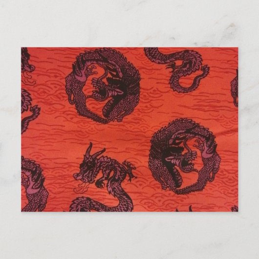 Chinese tekeningen briefkaart (Voorkant)