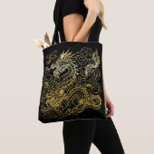 Chinese tekeningen tote bag (Dichtbij)