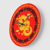 Chinese tekenklok grote klok (Hoek)