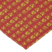 Chinese tekentekst Nieuw jaar Chinese tekst Tafelkleed (Gekanteld)