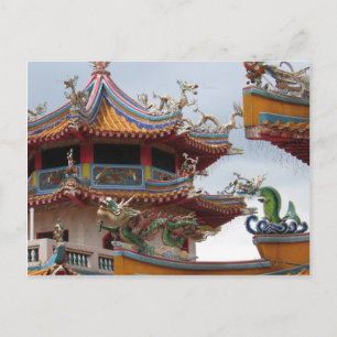 Chinese tempel briefkaart