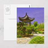 Chinese tempel in China Briefkaart (Voorkant / Achterkant)