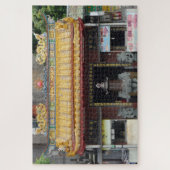 Chinese tempel Jigzaag Puzzle Legpuzzel (Verticaal)