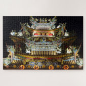 Chinese tempel Jigzaag Puzzle Legpuzzel (Horizontaal)