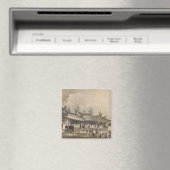 Chinese tempel, Singapore Magneet (Insitu (Vaatwasser))