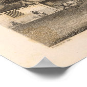 Chinese tempel, Singapore Poster (Hoek)