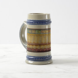 Chinese tempelrog grijs/Blue 22 oz Stein Bierpul