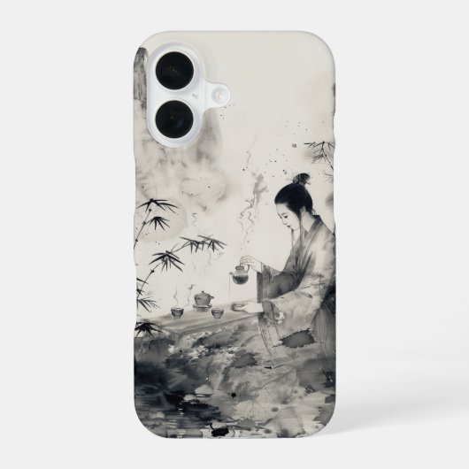 Chinese thee iPhone 16 hoesje (Achterkant)