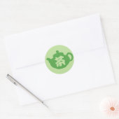 Chinese thee ronde sticker (Envelop)