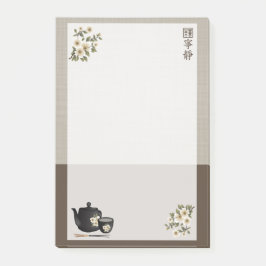 Chinese thee "Serenity" Post-it® Notes