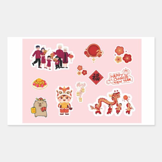 Chinese Theme Digital Stickers | Country Edition (Voorkant)