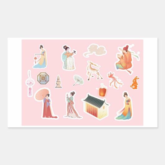 Chinese Theme Digital Stickers | Country Edition (Voorkant)